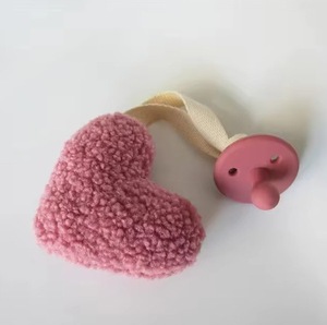 <span class=keywords><strong>Attache</strong></span>-tétine pour bébé, pendentif tétine tendance, clips porte-tétine doux à motif dessin animé, pendentif en <span class=keywords><strong>peluche</strong></span>, support de tétine - Product Image 4