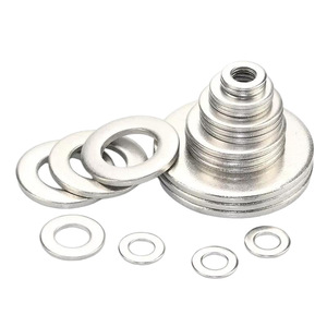 304 Stainless Steel Flat Washers M2 M3 M4 M5 M6 M8 M10 Non Standard Custom Size Thickened Washer For Screw Fastening - Product Image 1