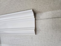 RUITONG PS Polystyrène Moulure couronnée Plafond Corniche Plinthe Installation facile Étanche Blanc Bureau Étage Villas