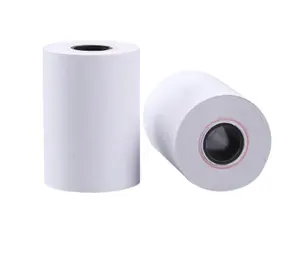 Grosir gulungan kertas panas kertas kasir 57*30mm tanpa inti kosong kualitas Premium untuk Supermarket atau Restoran