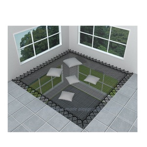 실내 및 실외 일시 중지 DIY 로프트 그물 침대 해먹 바닥 해먹 거짓말 그물 어린이와 성인을위한 - Product Image 4