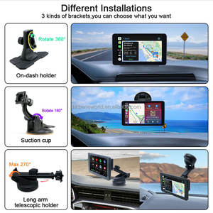 OEM 7 pulgadas inalámbrico Carplay Android Auto pantalla táctil privado herramientas con resolución 4K tablero portátil reproductor multimedia - Product Image 6