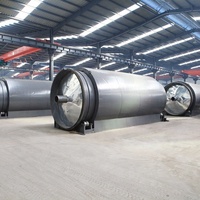 Recyclage de type rotatif respectueux de l'environnement, conversion des déchets de vieux pneus en plastique en machines de catalyse de mazout