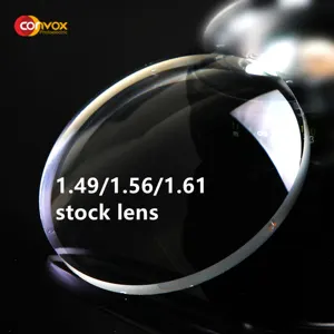 China Supplier Lenses Stock Optical Eyeglass Lenses For Eye Cr39 1.49 1.56 Single Vision Asp UC HC Hmc Optical Lentes