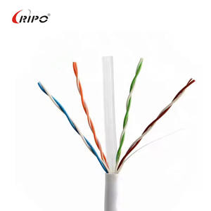 สายเคเบิลฮาโลเจนไร้ควันต่ำ24AWG Cat6สายแลนมีฉนวนป้องกัน utp/ftp สำหรับการเดินสายไฟทั้งเครือข่ายภายใน/ภายนอกอาคาร - Product Image 2