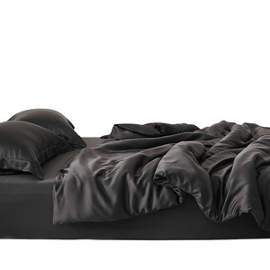 Nhà Máy Nhà Máy Sợi 100% Tự Nhiên Bộ Đồ Giường Đặt Đầy Màu Sắc <span class=keywords><strong>Comforter</strong></span> Bìa Giường Khăn trải Giường Duvet Cover 4Pcs Lyocell Đám Cưới Nhà Giường Đặt - Product Image 1
