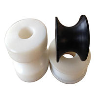 Douilles à bride sur mesure, usinées CNC de haute précision, en plastique (HDPE, ABS, Nylon, POM, UHMWPE) – Fabricant OEM