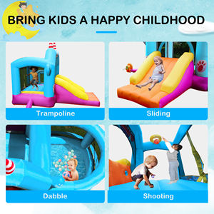 室内商业爆炸弹跳屋城堡迷你幼儿弹跳屋球坑准备发货 - Product Image 3