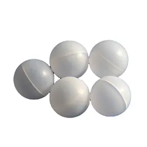 Esfera de plástico hueca transparente de alta precisión, 20mm, 25mm, 25,4mm, 35mm, 50mm, 65mm
