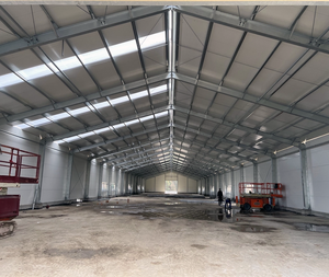 Luce prefabbricata costruzione industriale struttura in acciaio deposito in metallo affitto gratuito capannone navate costruzione Bodega magazzini - Product Image 5