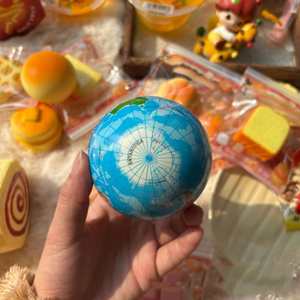 Hot Selling Sensory Fidget Globe Model PU Foam Stress Relief Window Display Model <b>Squishy</b> Toys for Boys Girls Like - Product Image 2