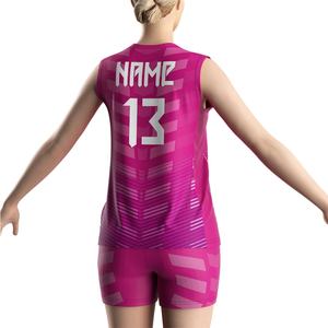 Uniforme Deportivo Personalizado para Equipo, Elástico en 4 Direcciones, de Secado Rápido, para Gimnasio, Voleibol, Pantalones Cortos de Voleibol de Playa para Mujer - Product Image 4