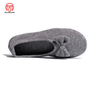 Pantofole da donna in Memory Foam a maglia scarpe carine per la casa con pantofole da camera da letto per balletto Sole - Product Image 5