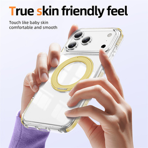 Coque de protection anti-rayures et anti-chute, transparente multicolore avec béquille pour Samsung <span class=keywords><strong>Galaxy</strong></span> S26/S26 Ultra/S26 Plus - Product Image 6