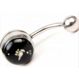 Led Navel Belly Ring Piercing Barbell Ombligo Body Jewelry Surgical Steel for Women Sexy Ombligo Belly Stud Body Jewelry