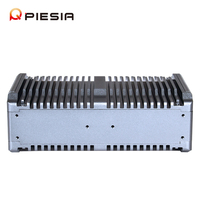 Piesia 12th Gen N150 N100 N300 Industrial Mini PC DDR5 1Lan POE 2 * Com Edge Computing X86 Embedded Fanless Pico Itx Computer Case