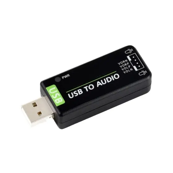 Card Âm Thanh USB, Không Có Trình Điều Khiển, Dành Cho Raspberry Pi / Jetson Nano