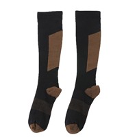 Chaussettes de compression mi-mollet de première qualité, anti-varices à pression dégradée, amincissantes, élastiques, respirantes, pour l'exercice (ODM)