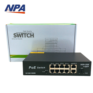 Conmutador Gigabit Poe de 8 puertos ANPA con QoS 2 Uplink 48V <span class=keywords><strong>10</strong></span>/100/1000m <span class=keywords><strong>Ethernet</strong></span> 3038 3048GE Conmutadores de red ODM/OEM - Product Image 5