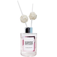 Diffuseur à roseaux Diffuseur de désodorisant Bouteille carrée Ensembles de diffuseurs de roseaux parfumés Désodorisants de parfum de marque privée Aromathérapie