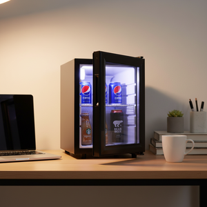 Mini Refrigerador de 21L Apto para Hoteles, Congelador sin Escarcha, Mini Bar con Compresor - Product Image 6