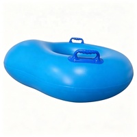Tube gonflable en PVC bleu personnalisé pour parc aquatique, idéal pour les divertissements aquatiques