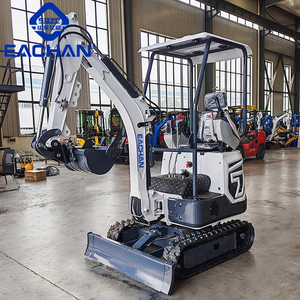 Прямые продажи, небольшой экскаватор EACHAN, 1,2 тонн, садовый сад, землеройный мини-экскаватор, домашний дизельный Гусеничный мини-экскаватор - Product Image 2