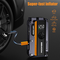 Portable 4 in 1 Battery Tire Inflators Power Station Kit Jump Starter with Air Pump