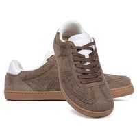 Sneakers GAT da Uomo in Pelle Scamosciata Traspirante Antiscivolo Comfort Barefoot Zero Drop Forma Naturale del Piede Punta Larga Suola Flessibile