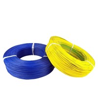 Fil souple en cuivre toronné isolé en PVC ignifuge H07V, rouleau de 100 m pour applications de transformateurs, tension nominale 450V/750V