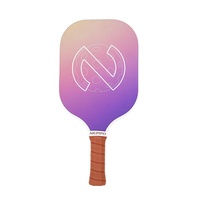 Raquette de pickleball approuvée par l'USAPA, jolie et agréable, noyau en nid d'abeille PP, légère, flexible, portable, pour l'entraînement