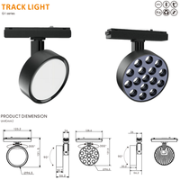 RONSE 48V Magnétique LED Track Light Display Box Plafond Spot 48V Magnétique LED Track Light Tuya Track Lights Magnétique Slim
