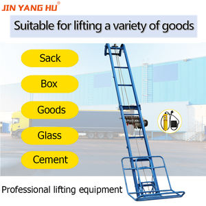 JIN YANG HU sollevatore elettrico a scala di sollevamento per coperture per trasporto merci <span class=keywords><strong>elevatore</strong></span> per sollevamento di mortaio di vetro - Product Image 2