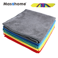 Chiffons antibactériens certifiés ISO 40x40 pour le lavage de voitures, serviettes en microfibre personnalisées, chiffons de nettoyage en microfibre