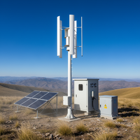 Generador Eólico de Eje Vertical de 30kw 50KW, Sistema de Energía Eléctrica, Equipo de Ingeniería de Energía, Turbina Eólica