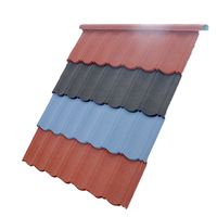 Tuiles de toit modernes en acier revêtu de pierre Eurotile, aspect ardoise naturelle Mabati, résistantes à la chaleur, garantie de plus de 5 ans Nairobi