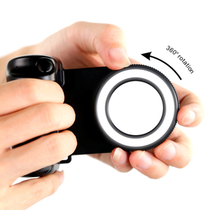 Anillo de Luz Magnético BBC-9 para Selfies, Recargable, LED, Temperatura de Color Ajustable, para iPhone, Maquillaje y Estudio - Product Image 3