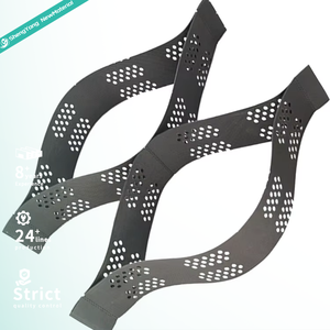 Grille géocellulaire perforée texturée <span class=keywords><strong>en</strong></span> HDPE <span class=keywords><strong>de</strong></span> 150 mm <span class=keywords><strong>de</strong></span> profondeur pour la protection des pentes raides et la construction <span class=keywords><strong>de</strong></span> murs <span class=keywords><strong>de</strong></span> soutènement - Product Image 1