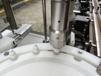 Machine de capsulage et d'étiquetage de remplissage de compte-gouttes électrique de 10ml Composants de base de contrôle PLC Incl. Roulement de moteur à engrenages de pompe
