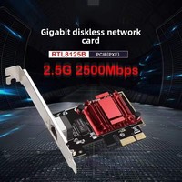 25g Kartu Jaringan Internal PXE Diskless Startup 2500 Mega Electric Competition PCI-X Komputer Desktop Gigabit RJ45
