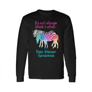 T-shirt a maniche lunghe per la sensibilizzazione sulle malattie rare per la Giornata delle Malattie Rare 2025 - Product Image 1