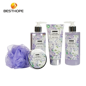 Bán Sỉ Bộ Vòi Hoa Sen Toàn Thân Hoa Oải Hương Sang Trọng Tự Nhiên Bộ Quà Tặng Bồn Tắm <span class=keywords><strong>Spa</strong></span> Bong Bóng Nhãn Hiệu Riêng Dành Cho Nữ - Product Image 6