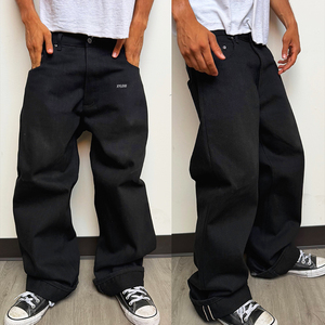 Pantalones Vaqueros Personalizados de Pierna Ancha, Corte Bootcut, Pierna Recta, Denim Japonés Selvedge Crudo, Jeans de Diseñador - Product Image 2