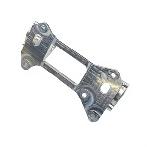 Custom CNC Milling CNC Machining Service ACNC Machined 6061 Aluminum Double Shaft Bearing <b>Bracket</b>, <b>Mirror</b> Polished Anodized Line - Product Image 5