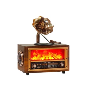 <span class=keywords><strong>Radio</strong></span> retro clásico con lámpara de llama, receptor multibanda, reproductor de música, <span class=keywords><strong>radio</strong></span> inalámbrica para exteriores - Product Image 1