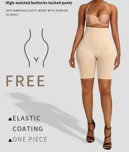 Offre Spéciale Sans Soudure Culottes De Contrôle D'angle Plat Gainantes Short Postnatal Corset Corps Sécurité Pantalon