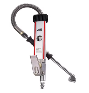 Portable Tyre Gage Tire Air Gauge With Rubber Hose Heavy Duty 1/4" for <b>Car</b> Trunk Motorcycles DP-704 DP-704 Digital Tire - Product Image 4