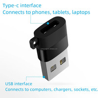 Nuevo adaptador USB OTG Cordón Tipo-C Auriculares Convertidor de transferencia de datos de carga USB2.0 USB C Laptop Car Connect 5V/3A DC