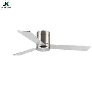 JK ZS-46-21001NL-BN stile nordico risparmio energetico 3 pale in compensato AC soggiorno ventilatore da soffitto aria ventilazione montagna