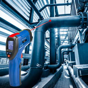CEM DT-8666 Thermal Leak Detector, Non-Contact Infrared <b>Thermometer</b> Temperature Gun With Audible Alarm 1% of Reading DT-8666 - Product Image 4